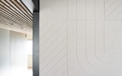 Un matériau aussi acoustique qu&rsquo;esthétique